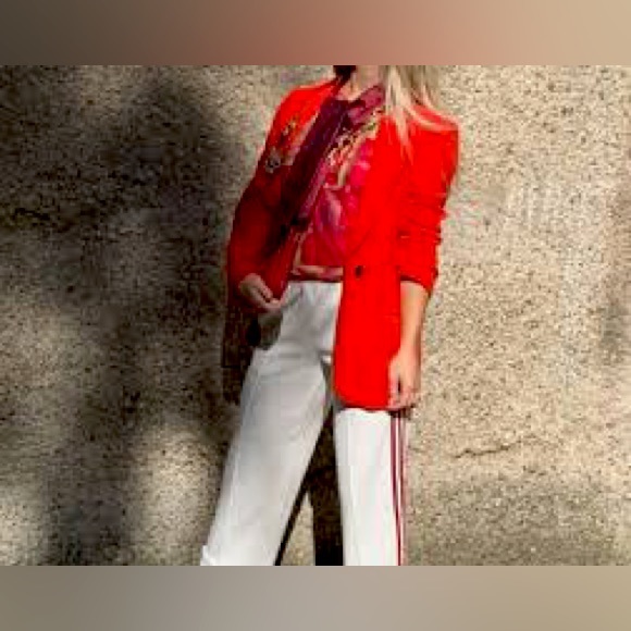 Escada Jackets & Blazers - ESCADA MARGARETHA LEY RED JACKET